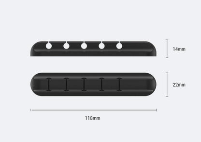 Clips range-câbles adhésifs