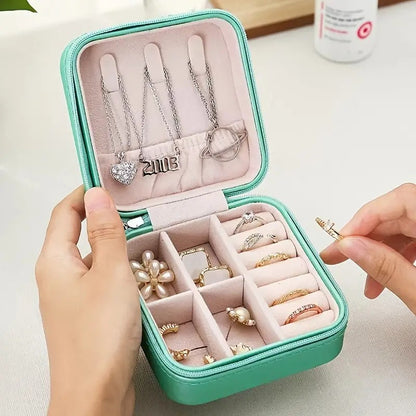 Mini boîte à bijoux de voyage