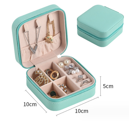 Mini boîte à bijoux de voyage