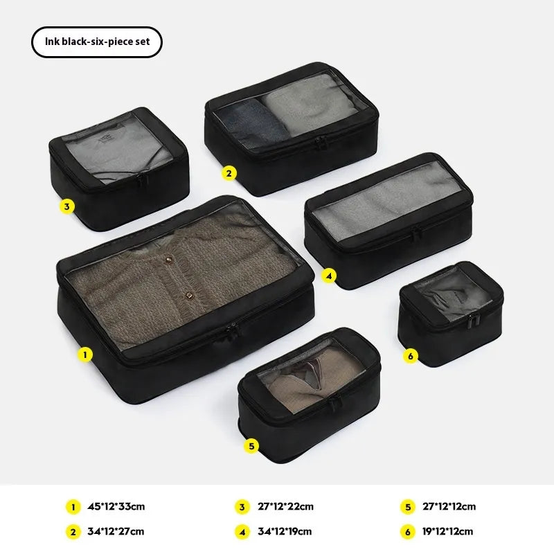 Set de voyage compressible 6 pièces