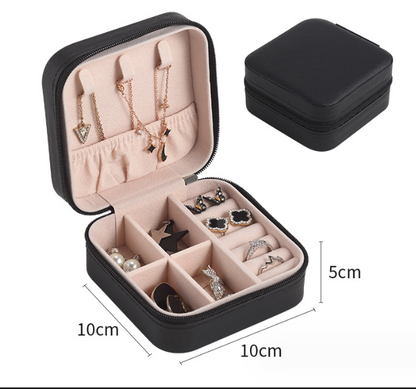 Mini boîte à bijoux de voyage