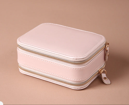Pochette à bijoux de voyage double face
