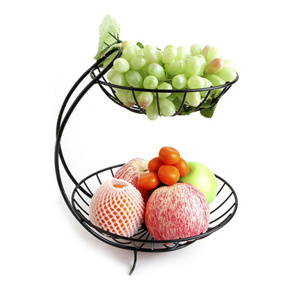 Coupe à fruits design en métal
