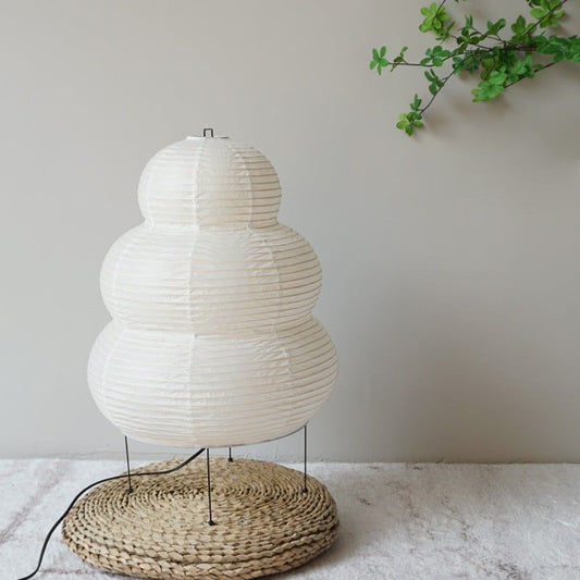 Lampe de table en papier
