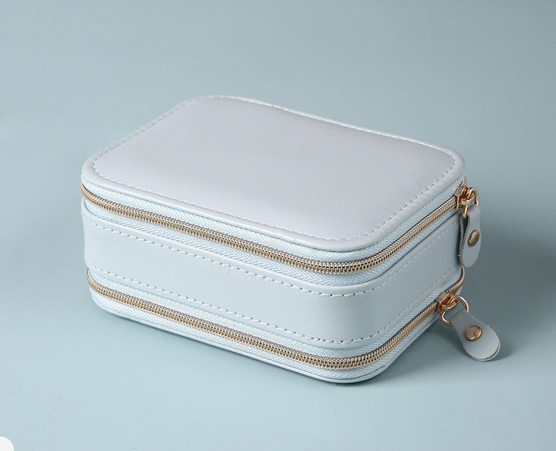 Pochette à bijoux de voyage double face