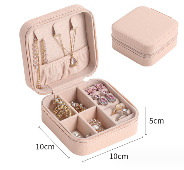 Mini boîte à bijoux de voyage