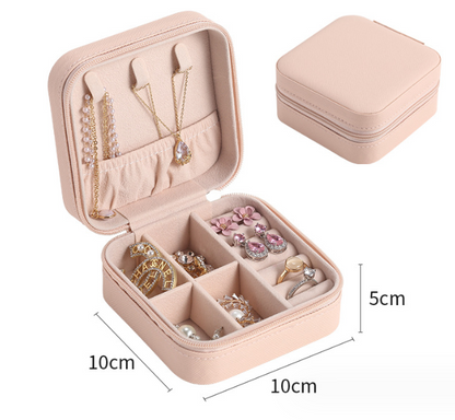 Mini boîte à bijoux de voyage