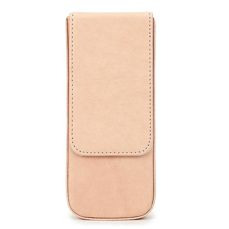 Étui à stylos en cuir